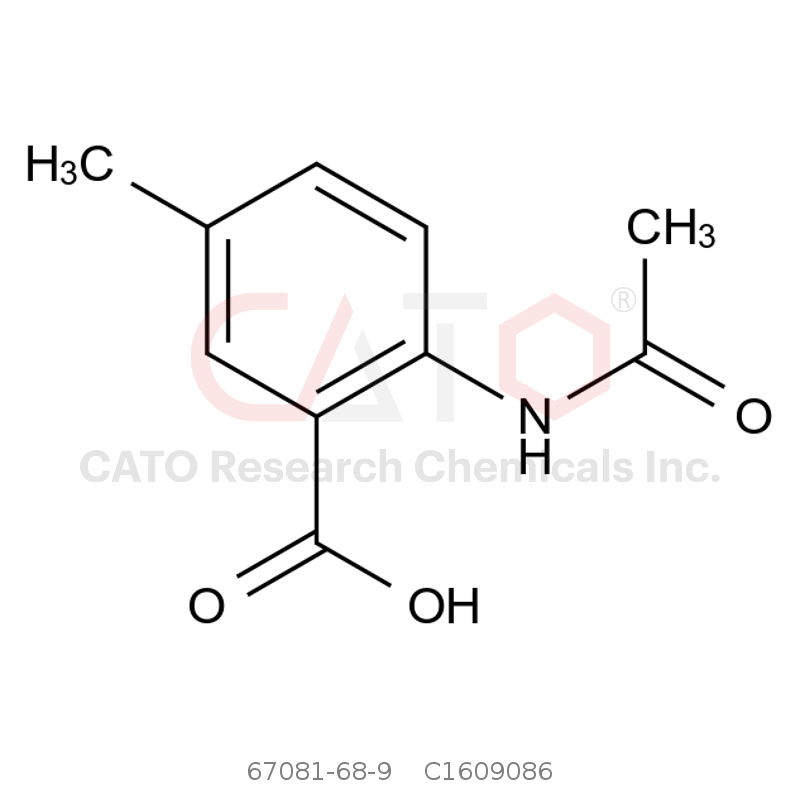 CAS No.:67081-68-9,2-乙酰氨基-5-甲基苯甲酸