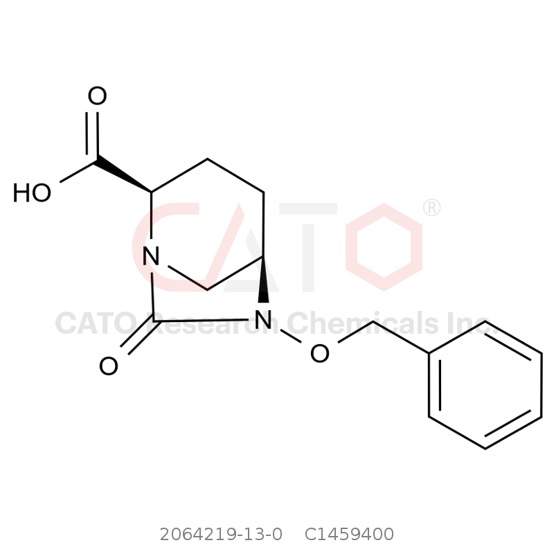 CAS No.:2064219-13-0,(2R,5R)-6-(benzyloxy)-7-oxo-1,6-diazabicyclo[3.2.1]octane-2-carboxylic Acid