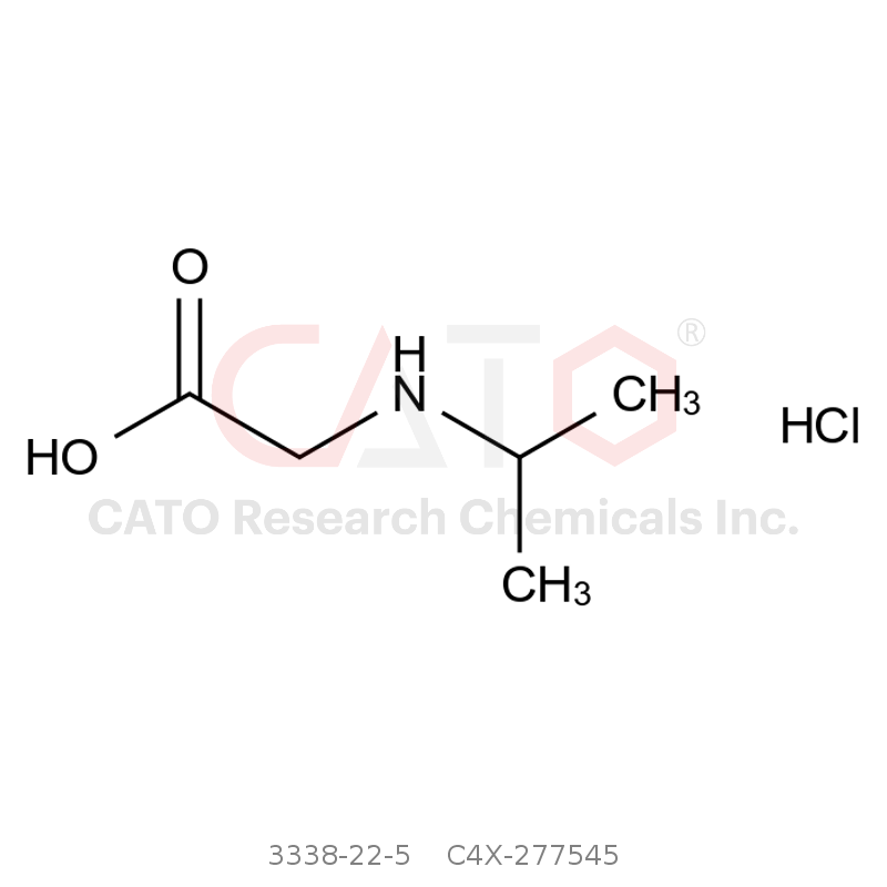 CAS No.:3338-22-5,2-(Isopropylamino)acetic acid Hydrochloride