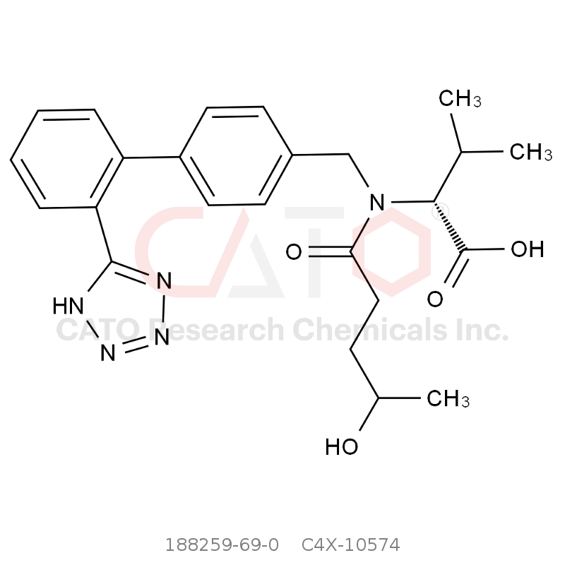 CAS No.:188259-69-0,Valsartan Impurity 4 (Mixture of Diastereomers)
