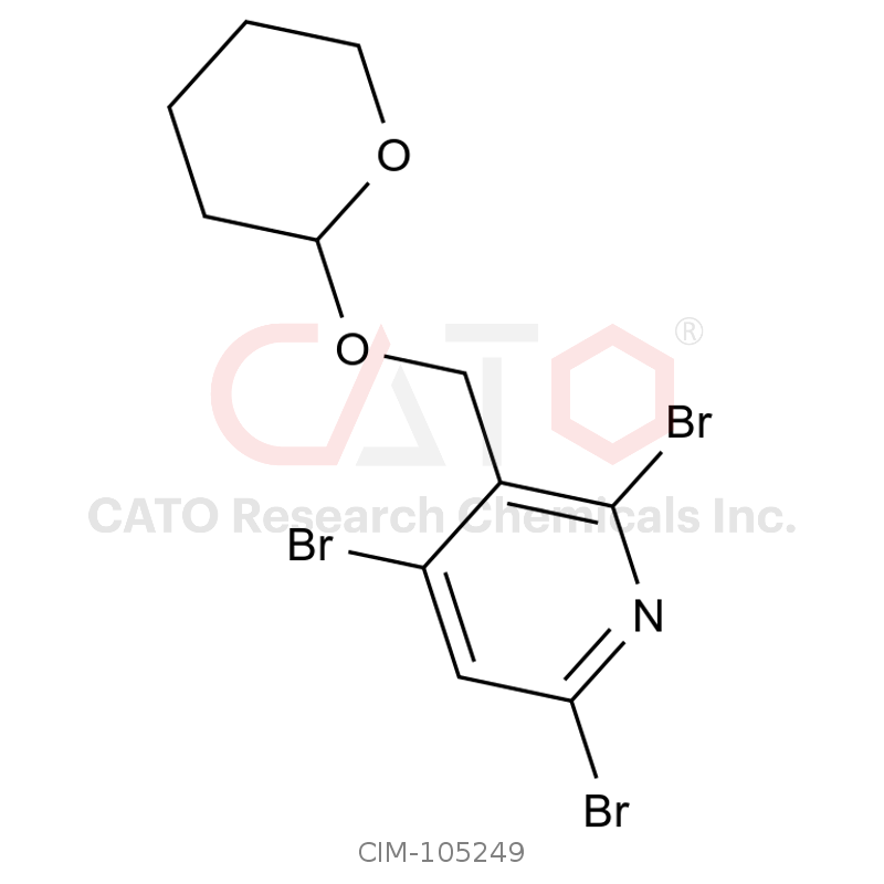 2,4,6-Tribromo-3-(((tetrahydro-2H-pyran-2-yl)oxy)methyl)pyridine