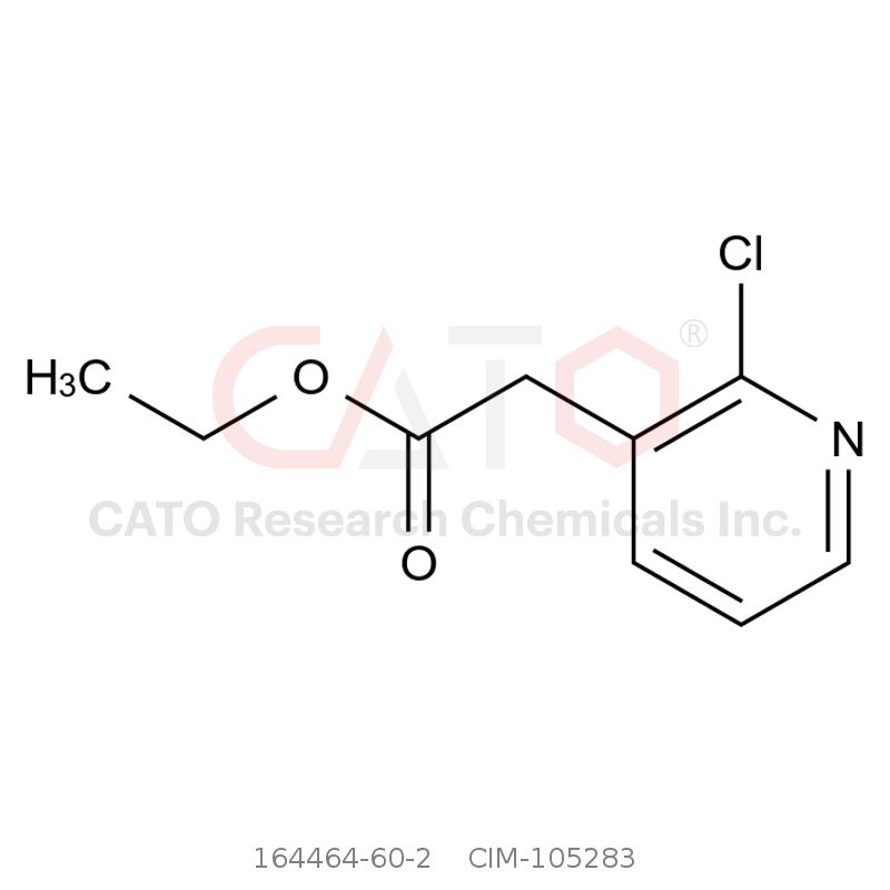 CAS No.:164464-60-2,Ethyl 2-(2-chloropyridin-3-yl)acetate