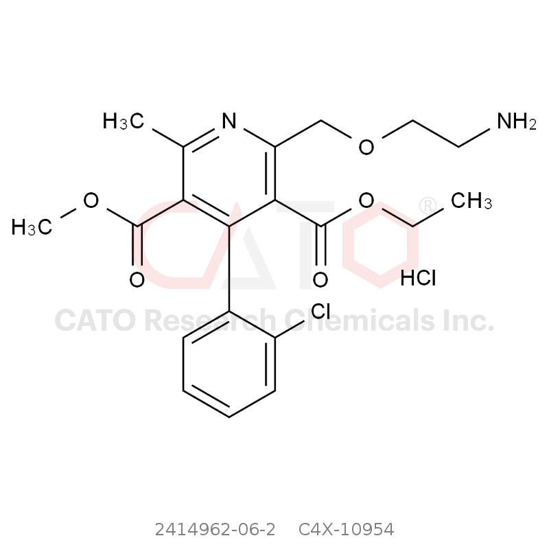CAS No.:2414962-06-2,Amlodipine Besylate EP Impurity D Hydrochloride