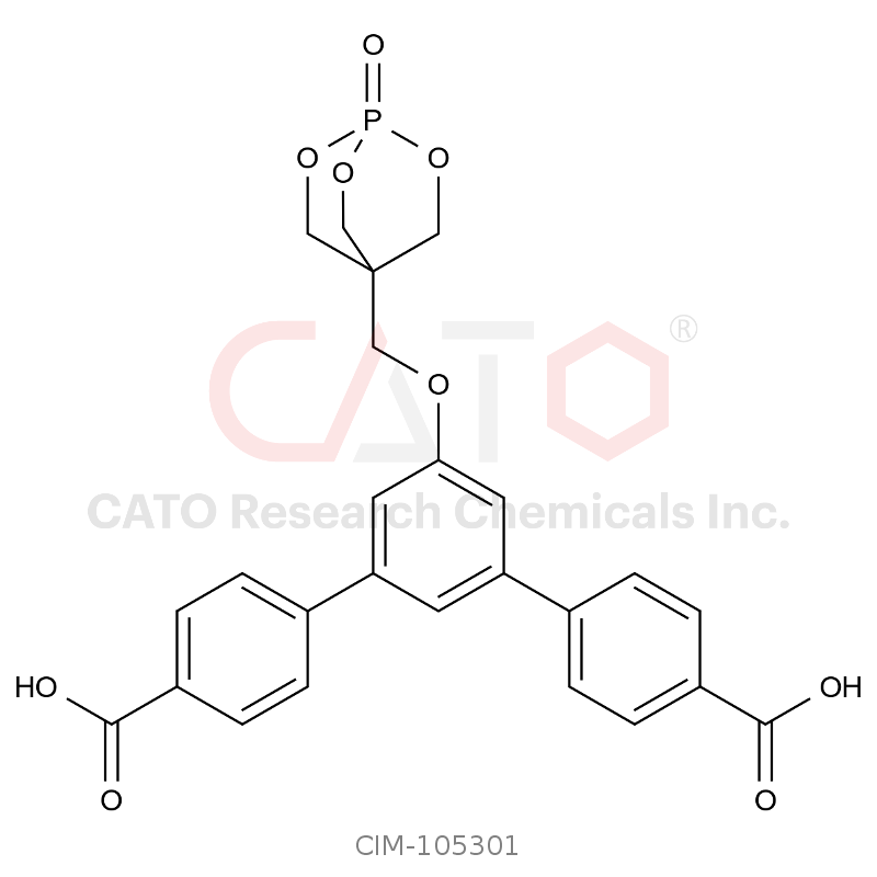 5'-((1-Oxido-2,6,7-trioxa-1-phosphabicyclo[2.2.2]octan-4-yl)methoxy)-[1,1':3',1''-terphenyl]-4,4''-dicarboxylic acid