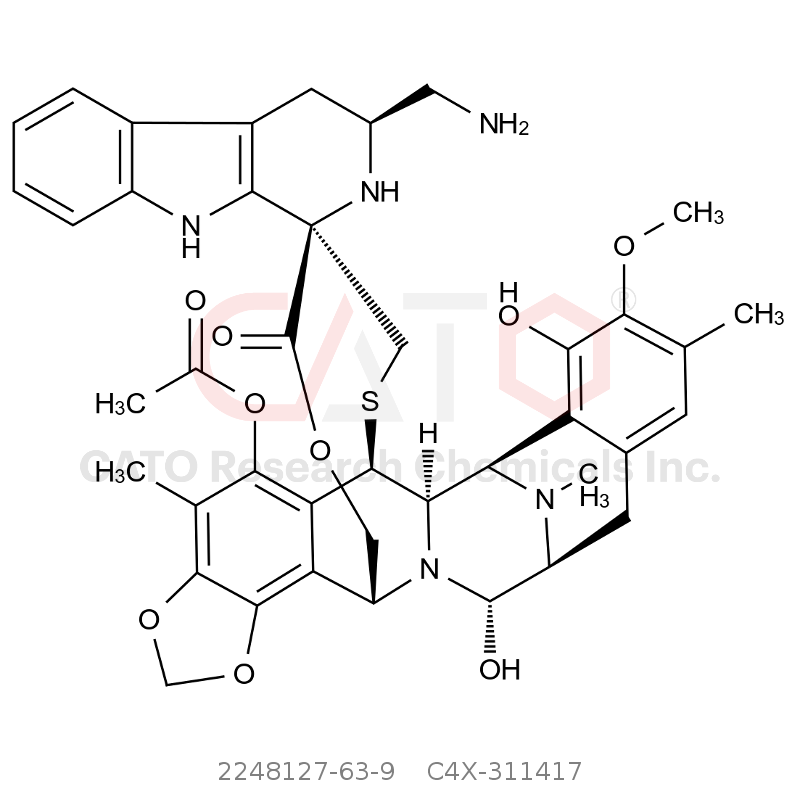 CAS No.:2248127-63-9,Lurbinectedin Impurity 17