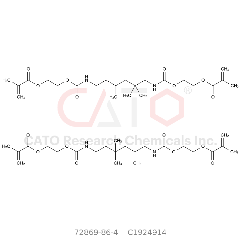 CAS No.:72869-86-4,二尿烷二甲基丙烯酸酯 (异构体混合物)