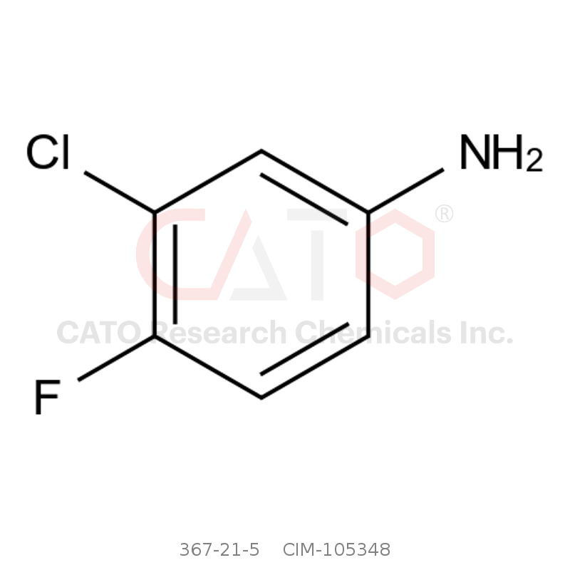 CAS No.:367-21-5,3-Chloro-4-fluoroaniline