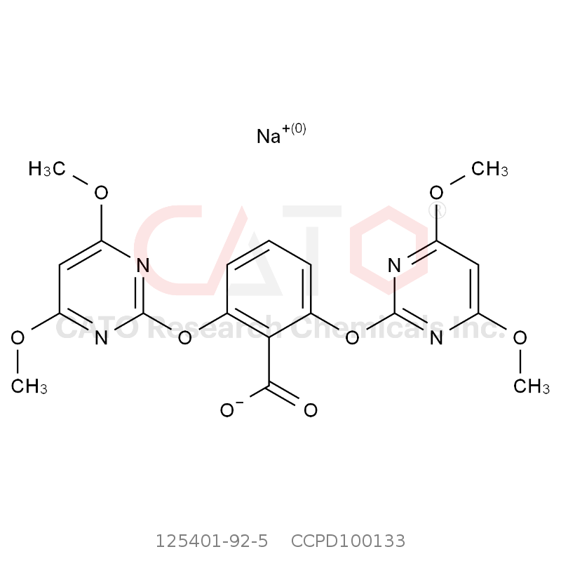 CAS No.:125401-92-5,双草醚钠盐