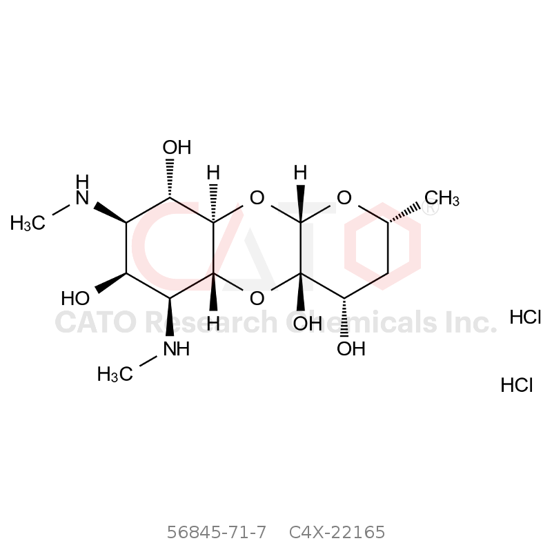 CAS No.:56845-71-7,4-脱氧-4-羟基大观霉素二盐酸盐