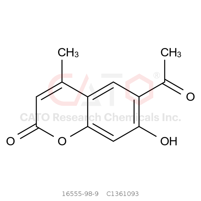 CAS No.:16555-98-9,6-乙酰基-7-羟基-4-甲基-2H-色酮-2-酮