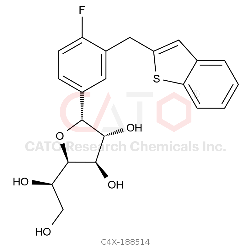 Ipragliflozin Impurity 14 (2R,3R,4R,5R)