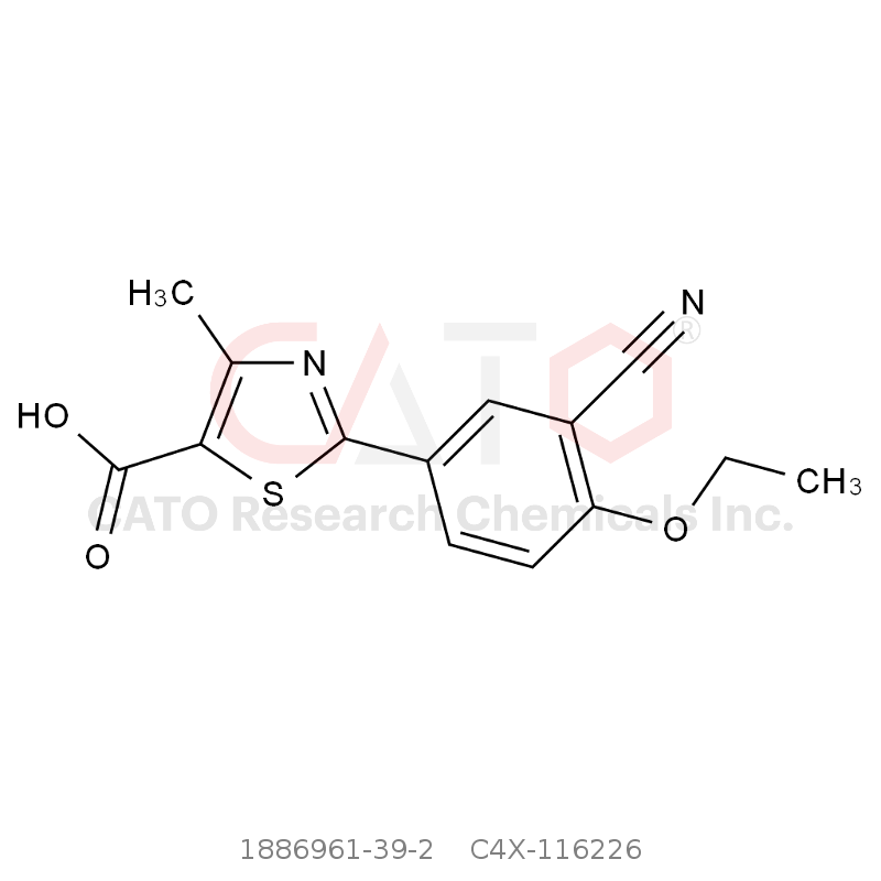 CAS No.:1886961-39-2,Febuxostat Impurity 26