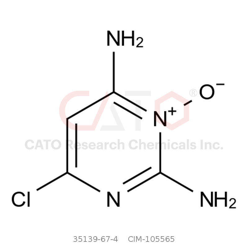 CAS No.:35139-67-4,2,6-Diamino-4-chloropyrimidine 1-oxide