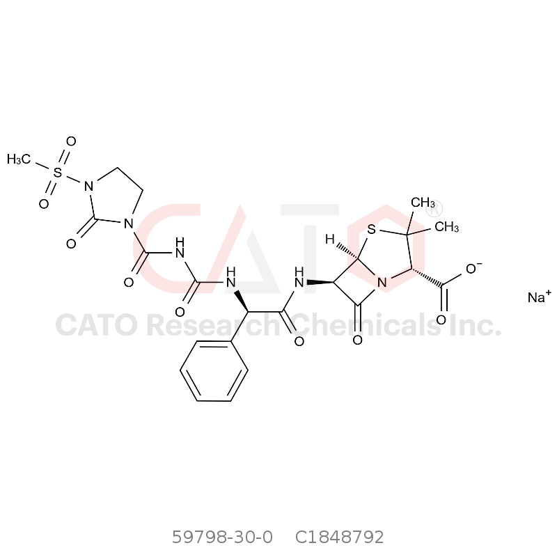 CAS No.:59798-30-0,Mezlocillin sodium