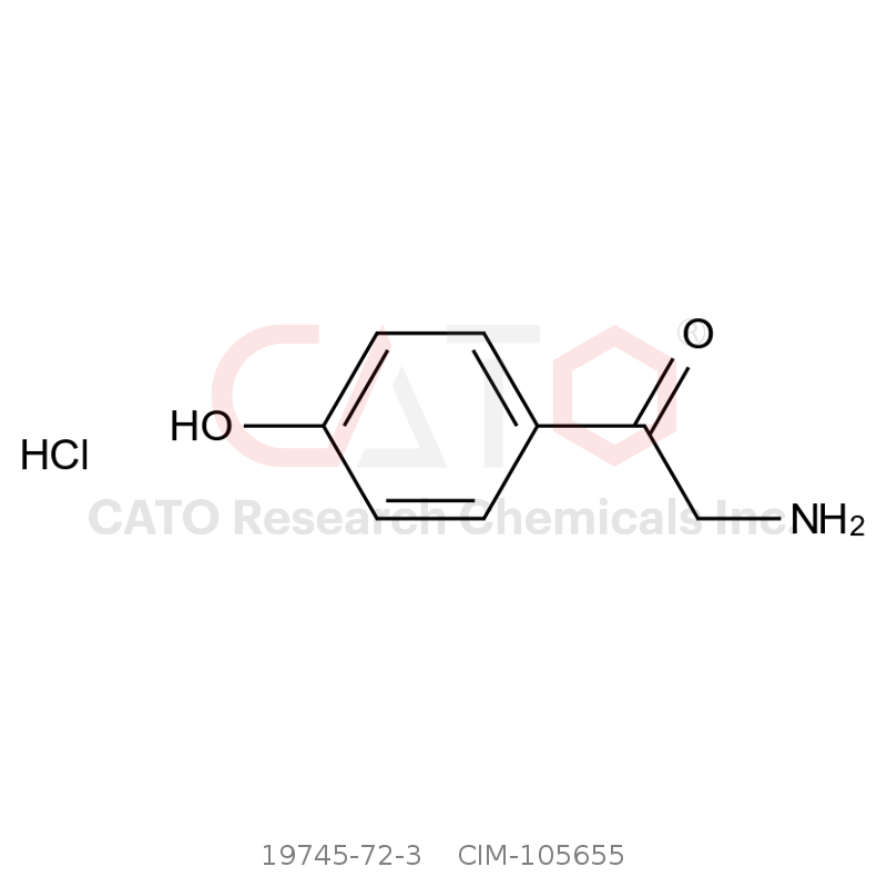 CAS No.:19745-72-3,2-Amino-4’-hydroxyacetophenone Hydrochloride