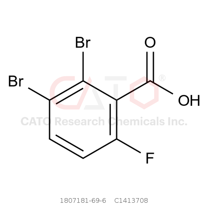CAS No.:1807181-69-6,2,3-二溴-6-氟苯甲酸