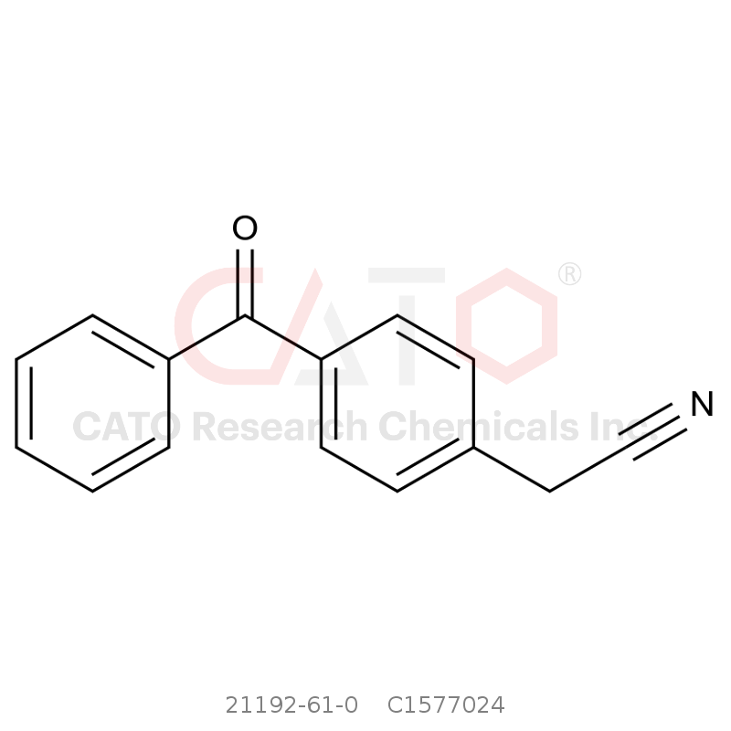 CAS No.:21192-61-0,2-(4-Benzoylphenyl)acetonitrile