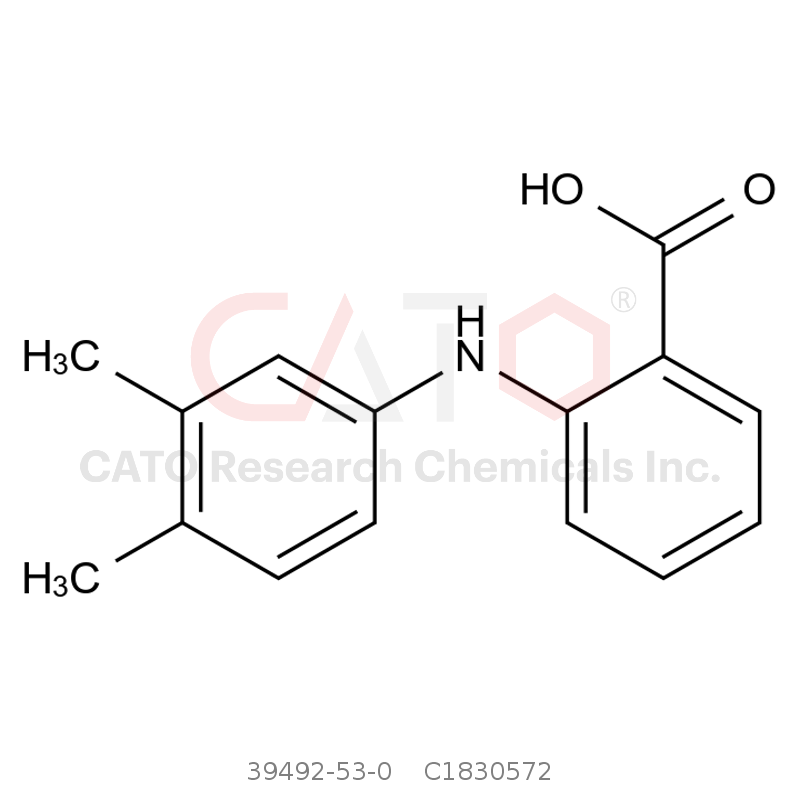 CAS No.:39492-53-0,2-[(3,4-Dimethylphenyl)amino]benzoic Acid