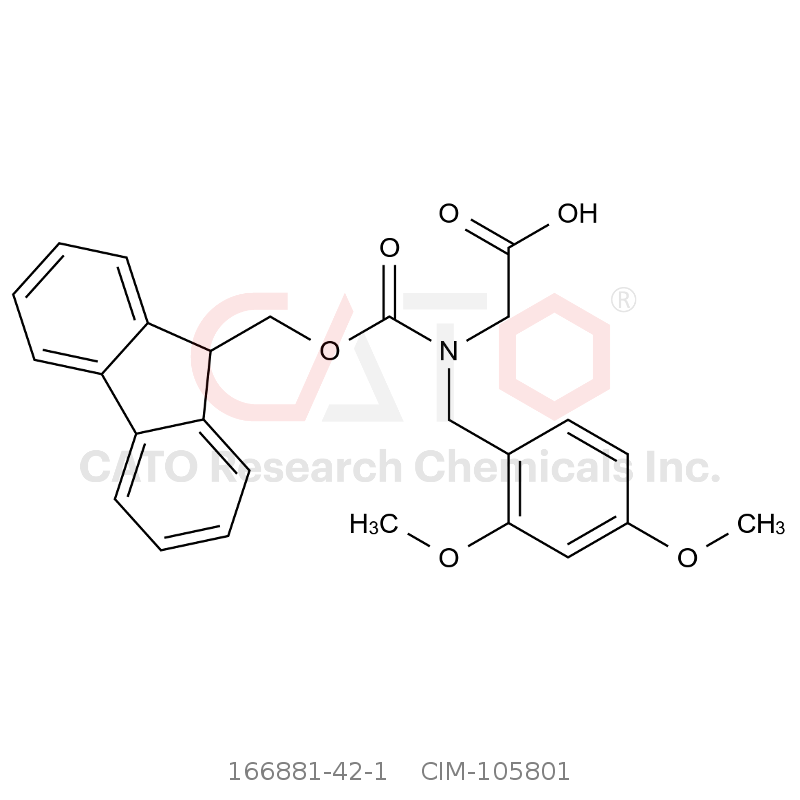 CAS No.:166881-42-1,Fmoc-(Dmb)甘氨酸-OH