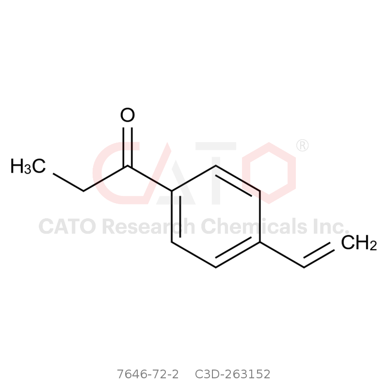 CAS No.:7646-72-2,1-（4-乙烯基苯基）丙-1-酮