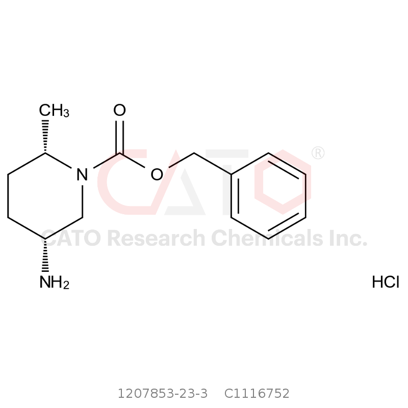 CAS No.:1207853-23-3,(2S,5R)-5-氨基-2-甲基哌啶-1-羧酸苄酯盐酸盐