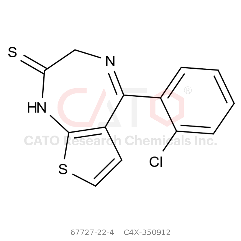 CAS No.:67727-22-4,Etizolam Impurity 12