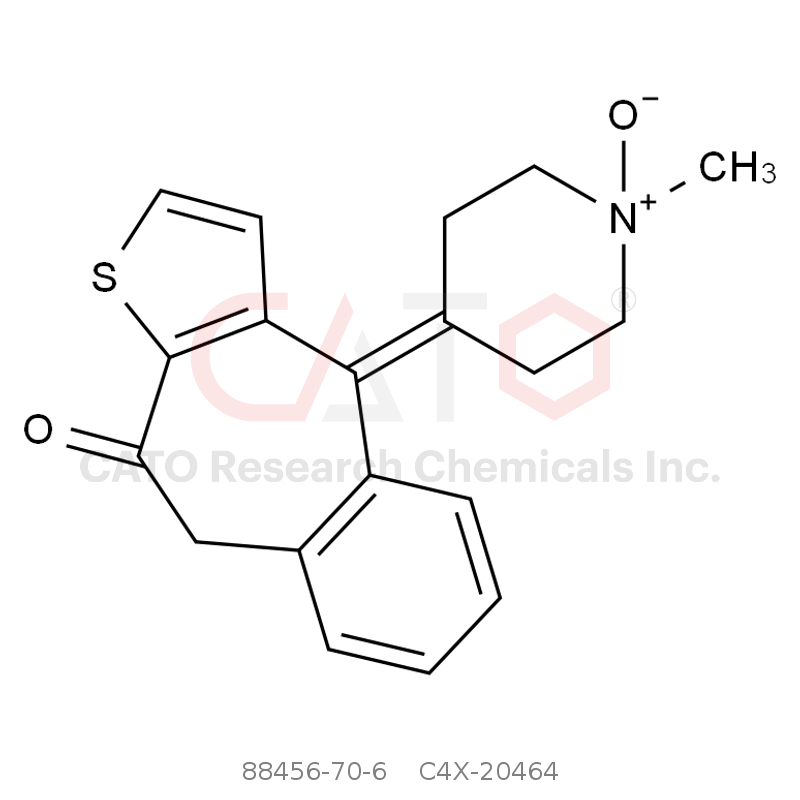 CAS No.:88456-70-6,Ketotifen EP Impurity D