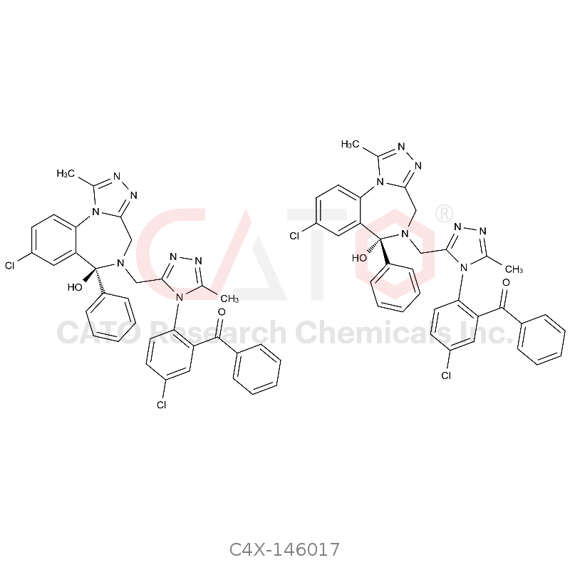 Alprazolam EP Impurity I(Enantiomer Mixture)