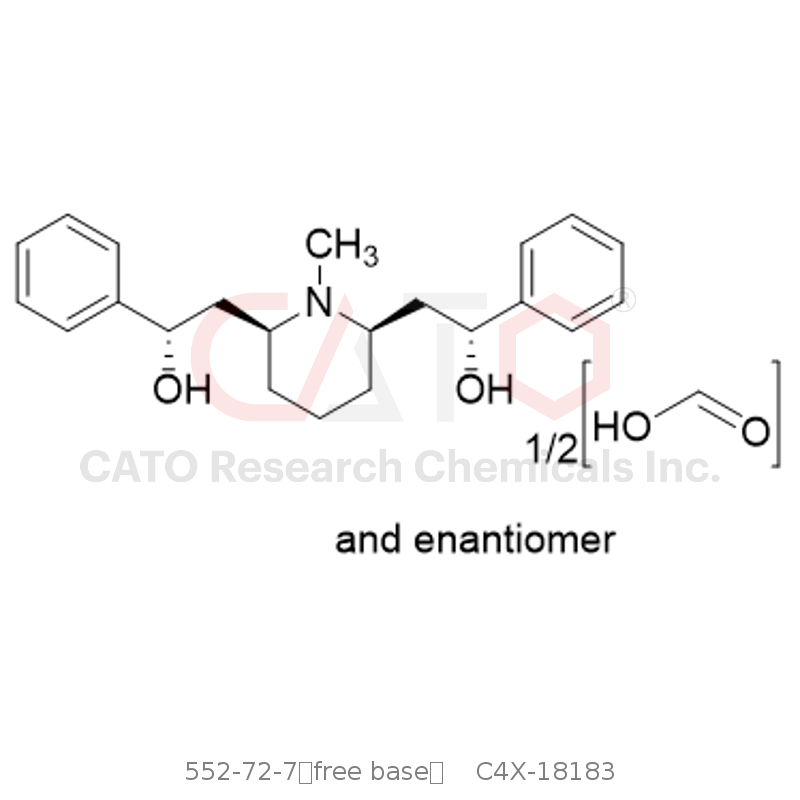 CAS No.:552-72-7（free base）,洛贝林杂质3 半甲酸盐