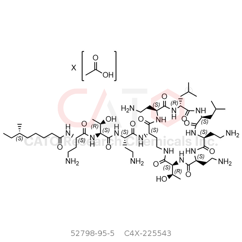 CAS No.:52798-95-5,Polymyxin E1 (Colistin A) X Acetate