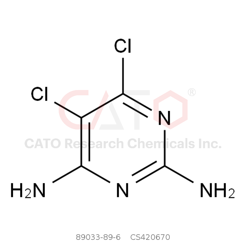 CAS No.:89033-89-6,5,6-Dichloro-2,4-pyrimidinediamine