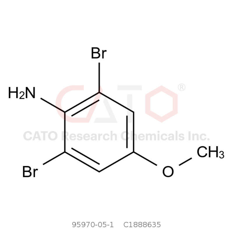 CAS No.:95970-05-1,2,6-Dibromo-4-methoxyaniline