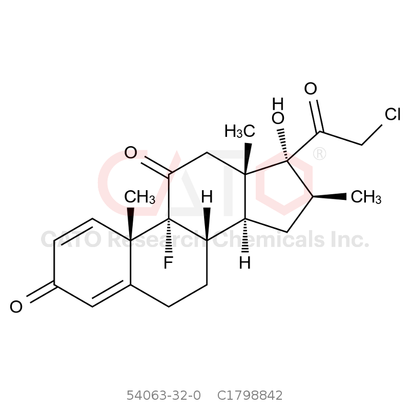 CAS No.:54063-32-0,Clobetasone Butyrate EP Impurity A