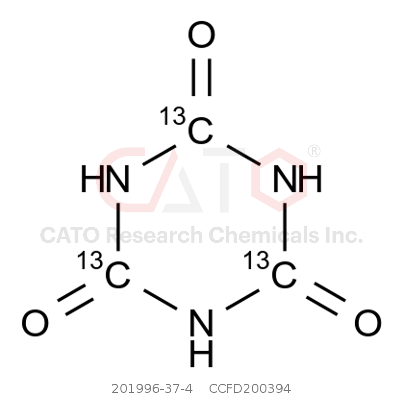 CAS No.:201996-37-4,Cyanuric Acid-13C3