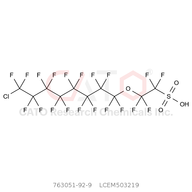 CAS No.:763051-92-9,乙腈中11-氯-3-氧杂全氟十一烷磺酸