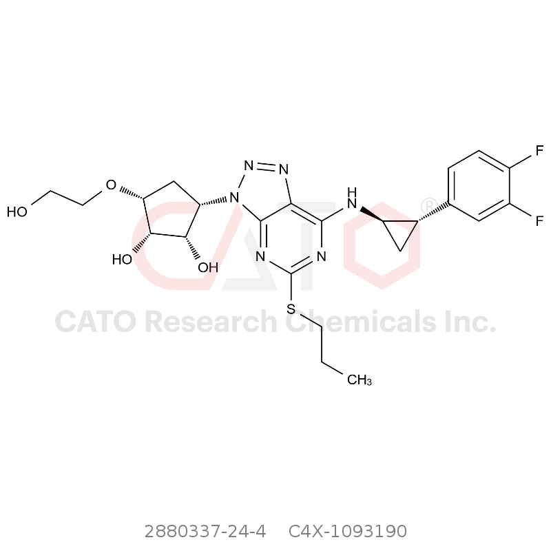 CAS No.:2880337-24-4,替格瑞洛杂质190