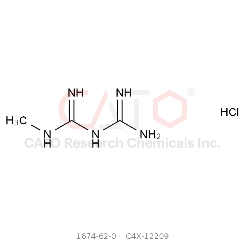 CAS No.:1674-62-0,二甲双胍EP杂质E HCl
