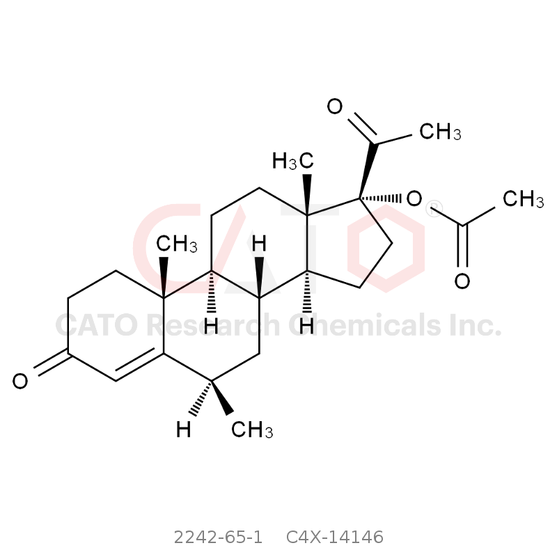CAS No.:2242-65-1,醋酸甲地孕酮EP杂质D