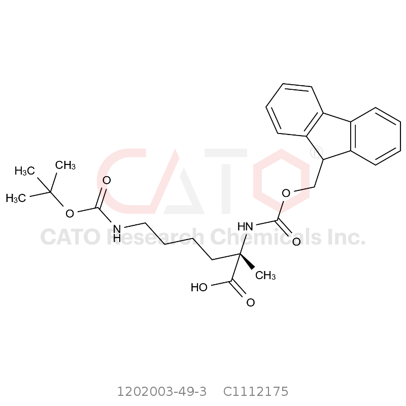 CAS No.:1202003-49-3,Fmoc-α-Me-Lys(Boc)-OH