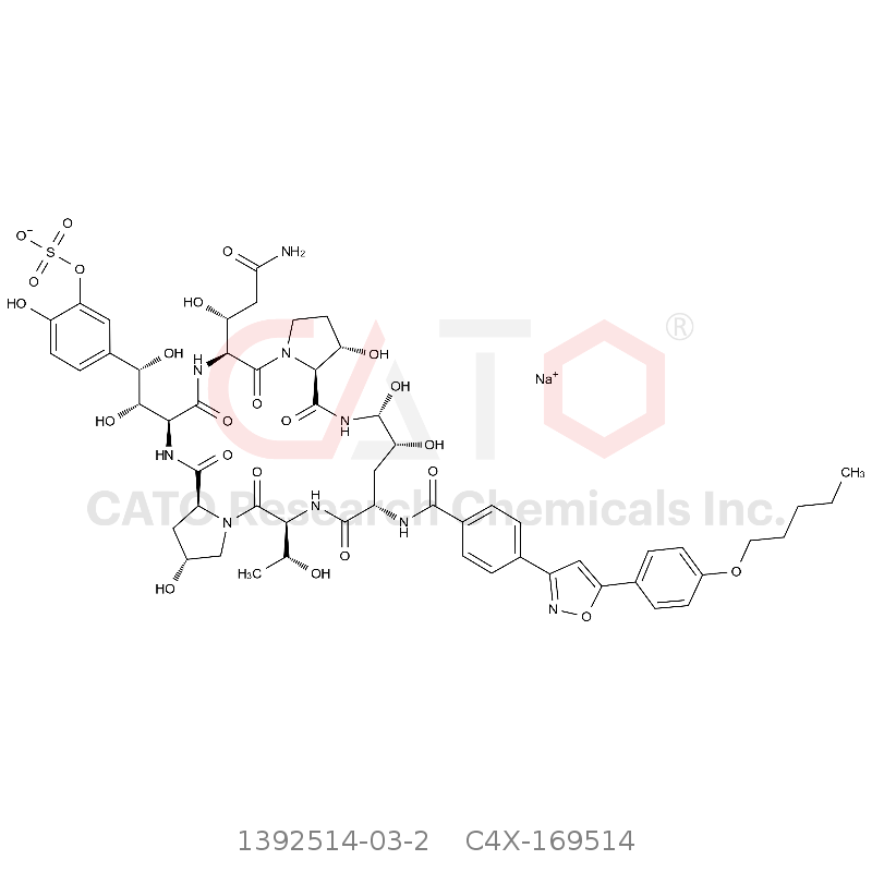 CAS No.:1392514-03-2,米卡芬净杂质14钠盐