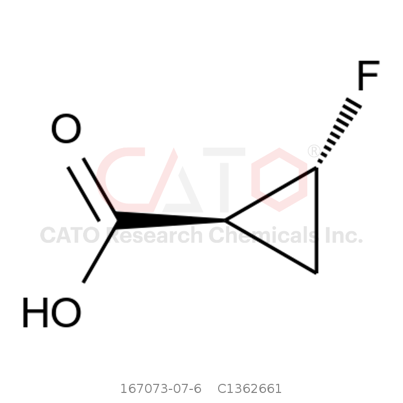 CAS No.:167073-07-6,(1S,2R)-2-fluorocyclopropane-1-carboxylic acid