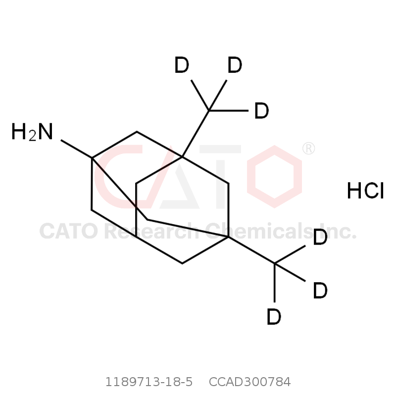 CAS No.:1189713-18-5,Memantine-d6 Hydrochloride