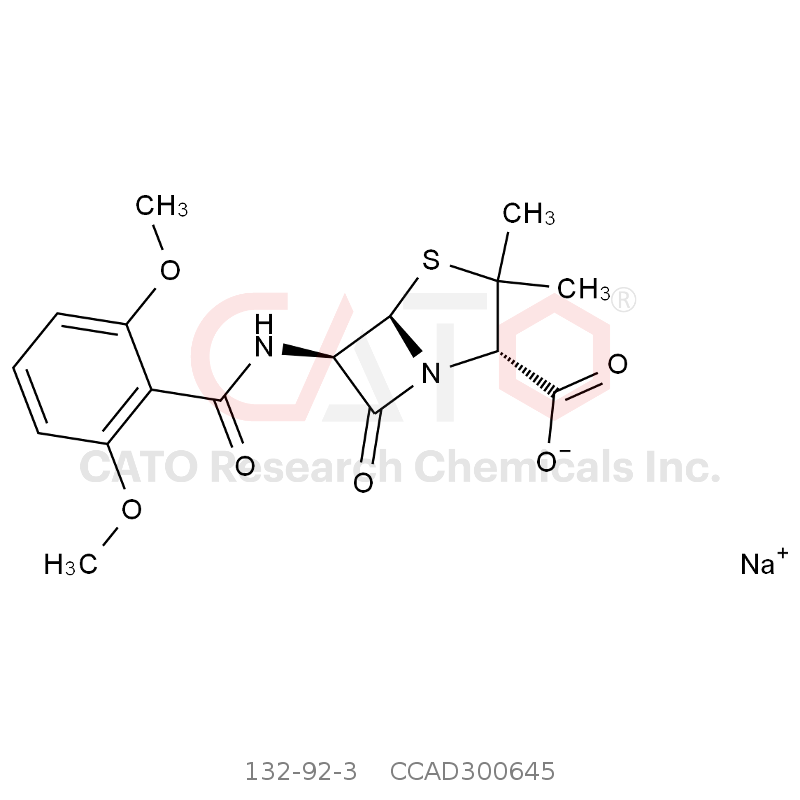 CAS No.:132-92-3,Methicillin Sodium