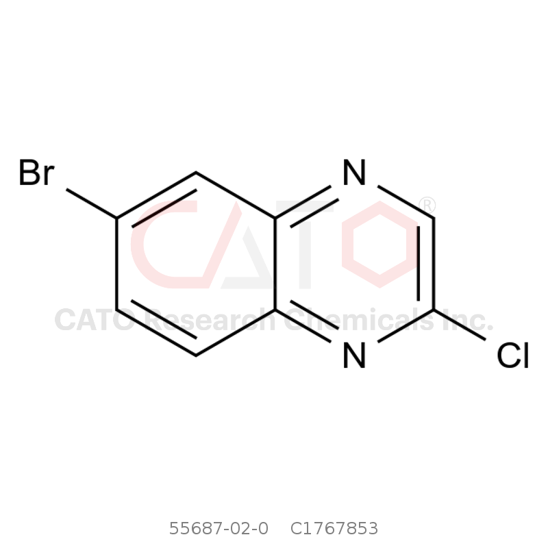 CAS No.:55687-02-0,2-氯-6-溴喹喔啉