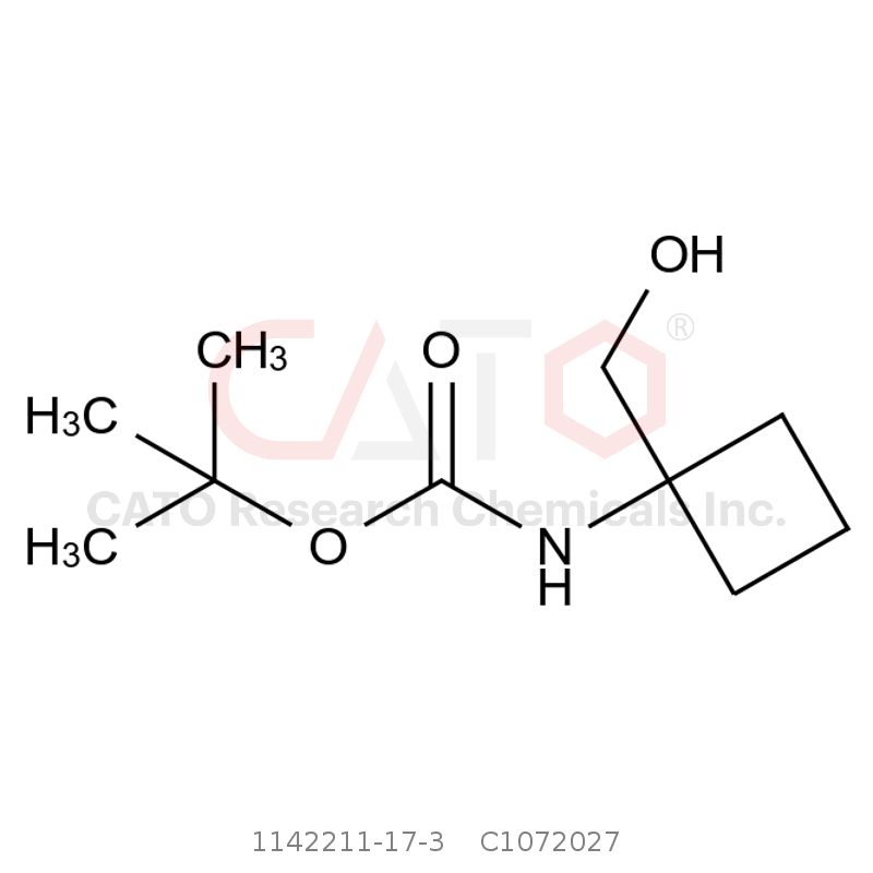 CAS No.:1142211-17-3,1-(Boc-amino)cyclobutylmethanol