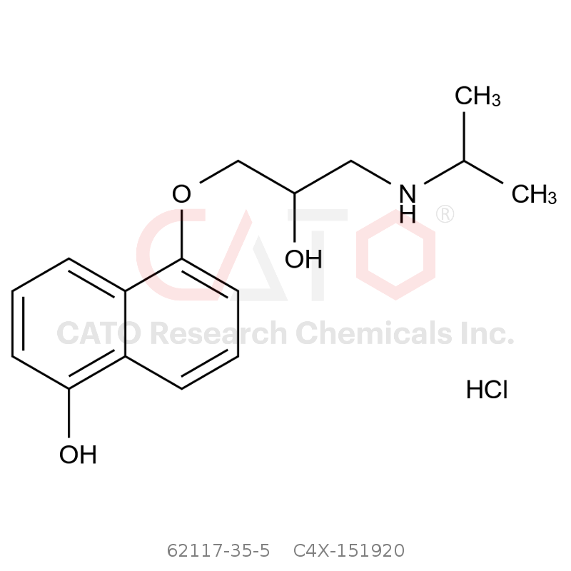 CAS No.:62117-35-5,5-Hydroxy Propranolol HCl