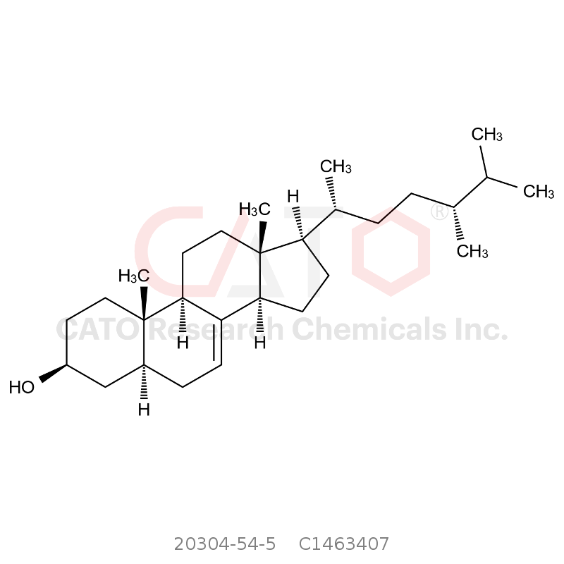 CAS No.:20304-54-5,(24R)-Fungisterol ((24R)-delta-7-Campesterol)