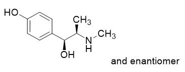 Methylsynephrine CAS 365-26-4 chemical structure