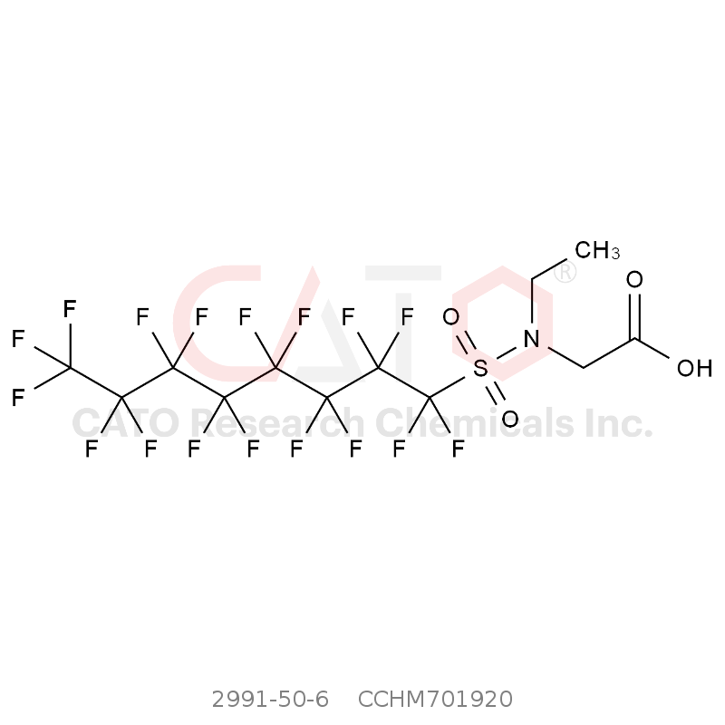 CAS No.:2991-50-6,N-Ethyl-N-(perfluoro-1-octanesulfonyl) Glycine