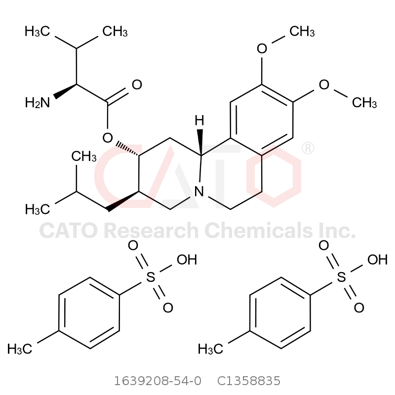 CAS No.:1639208-54-0,缬苯那嗪甲苯磺酸盐